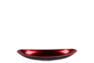 MELAMINE LISA RED POT OVAL 30X15X5CM