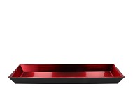 MELAMINE LISA RED BOWL SQUARE 50X20X4CM