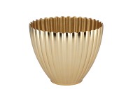 MELAMINE LISA GOLD POT 13X10X12CM