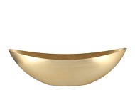 MELAMINE LISA GOLD BOAT OVAL 55X14X18CM