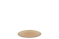 MELAMINE LISA GOLD PLATE ROUND 18X18X2CM