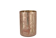 RUBY GOLD T-LIGHT DEER 9X10CM NM