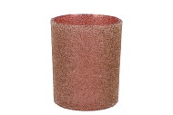 RUBY PINK T-LIGHT SHINY 10X13CM