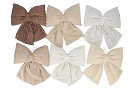 DECO SAND BOW X-MAS ASS 40X50CM