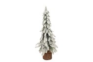 SILK X-MAS TREE SNOW 15X50CM