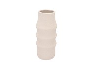 CASCAIS WHITE VASE 15X15X35CM