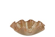 ANNECY CARAMEL BOWL 25X25X8CM