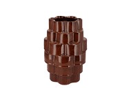 ANNECY BROWN VASE 16X16X25CM