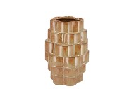 ANNECY CARAMEL VASE 16X16X25CM