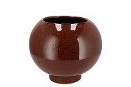 ANNECY BROWN POT 21X21X18CM