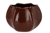 ANNECY BROWN POT STRUCTURE 25X25X19CM