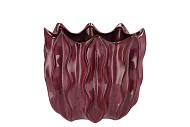 JUNA PURPLE POT STRUCTURE 29X20X21CM