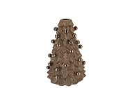 MIKA X-MAS BRONZE VASE TREE 16X16X24CM