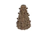 MIKA X-MAS  BRONZE VASE TREE 21X21X32CM