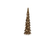 HAWLEY GOLD X-MAS TREE DECO 6X6X18CM