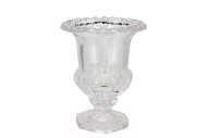 TAYLOR CLEAR VASE ON FOOT 18X23CM
