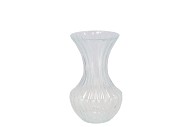 TAYLOR CLEAR VASE CONE NECK ASS 7X11CM