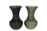 TAYLOR GREEN VASE CONE NECK ASS 9X16CM
