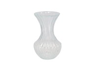 TAYLOR CLEAR VASE CONE NECK ASS 9X16CM