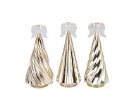 TOUCH CHAMPAGNE ROTATING ANGEL SWIRL ASS 11X21CM
