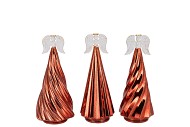 TOUCH BRONZE ROTATING ANGEL SWIRL ASS 11X21CM