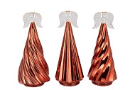 TOUCH BRONZE ROTATING ANGEL SWIRL ASS 11X27CM