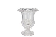 TAYLOR CLEAR VASE ON FOOT 12X15CM