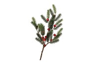 SILK PINE X-MAS BALL RED 81X33X13CM