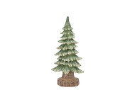 LESLY X-MAS GREEN PINE TREE 13X8X27CM