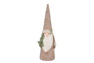 LESLY X-MAS WHITE GNOME 12X10X33CM