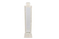 KAYA WHITE LANTERN METAL 17X17X69CM
