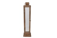 KAYA BRONZE LANTERN METAL 17X17X69CM