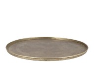 COASTER KAYA GOLD TRAY METAL 56X2CM