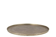 COASTER KAYA GOLD TRAY METAL 46X2CM