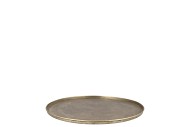 COASTER KAYA GOLD TRAY METAL 26X2CM