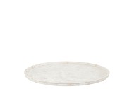 COASTER KAYA WHITE TRAY METAL 37X2CM