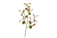 SILK OLD CHESTNUT GREEN SINGLE STEM 135CM