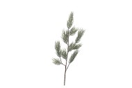 SILK OLD CEDAR GREEN SINGLE STEM WITH FLOCKING 73CM