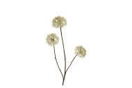 SILK OLD SCALLION BALLS FLOWER GREEN 77CM