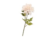 SILK OLD DAHLIA WHITE SINGLE STEM 68CM