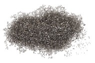 GARNISH GLASS GRAINS DARK SILVER 1-4MM A 4KG