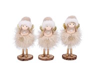 LOULOU SAND X-MAS STANDING GIRL ASS 6X6X17CM