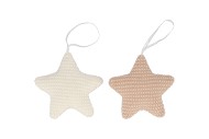 MY FIRST STAR SAND WHITE HANGER ASS 14X4X14CM