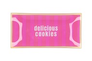 PLATE RECTANGLE DELICIOUS COOKIES 20X10X2CM