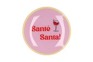 PLATE ROUND SANTE SANTA 18X18X2CM