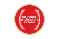 PLATE ROUND ALL I WANT 18X18X2CM