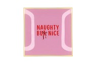 PLATE SQUARE NAUGHTY BUT NICE 8X18X2CM