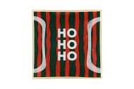 PLATE SQUARE HO HO HO 18X18X2CM
