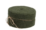RIBBON FELT 5M X70MM DARK GREEN