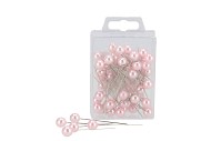 FLORISTRY PEARL PIN 10X60MM ROSE P/50